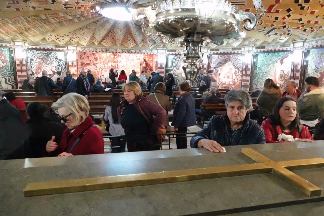 Miles de personas se han dado cita este sábado, como cada 9 de febrero, en el convento de los frailes Capuchinos,