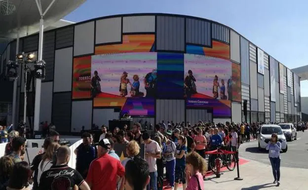 Exterior del centro comercial cuya instalación ha sido premiada. 