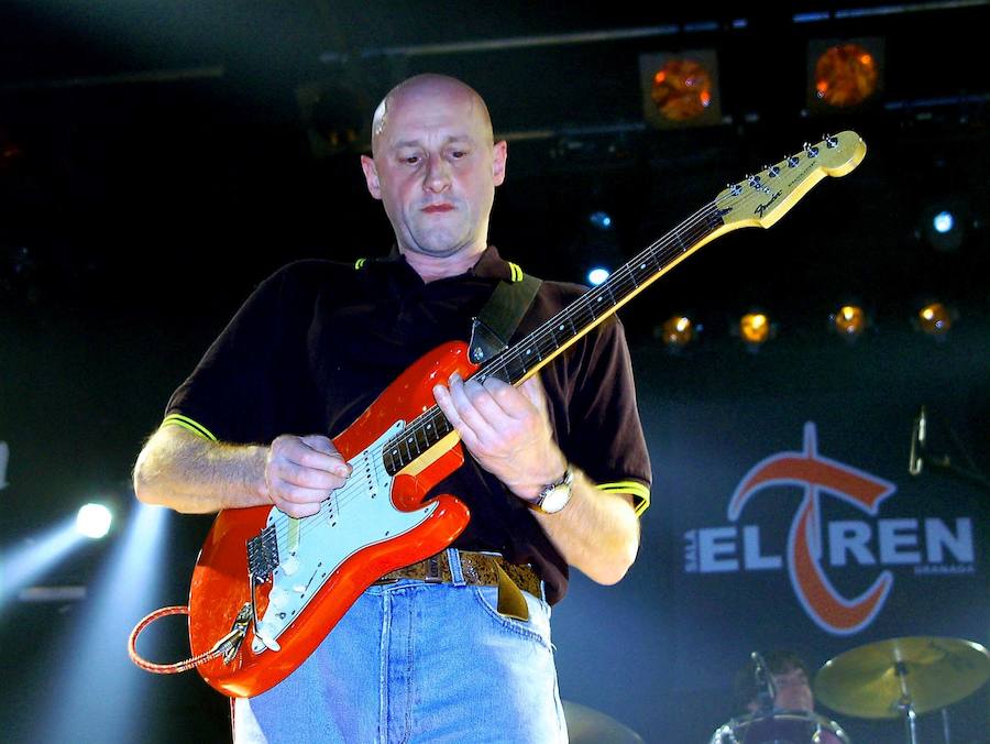 Jorge, de Ilegales, en una actuación.