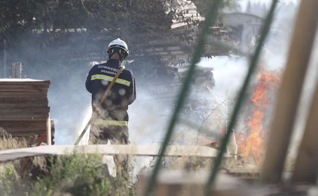 Imagen de archivo de los Bomberos de Granada.