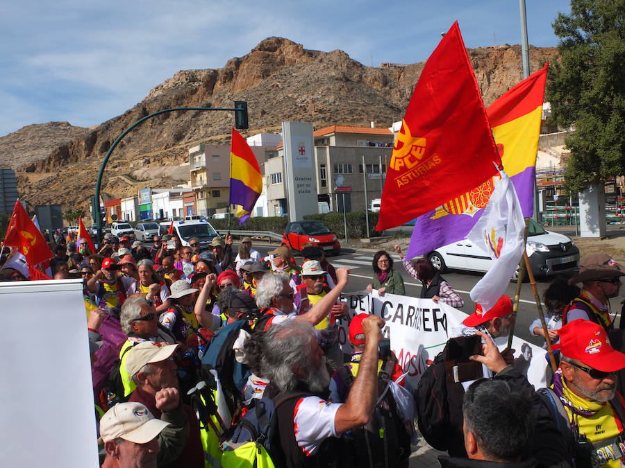 Los participantes pidieron a su llegada «verdad, justicia y reparación»
