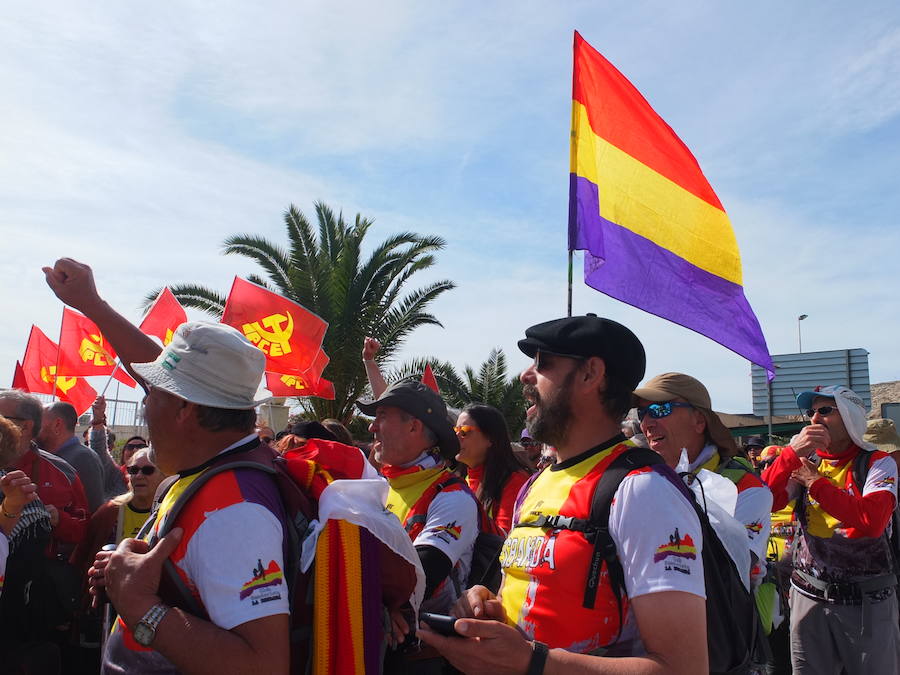 Los participantes pidieron a su llegada «verdad, justicia y reparación»