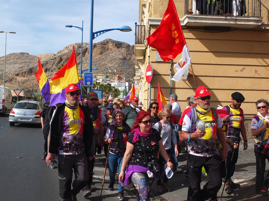 Los participantes pidieron a su llegada «verdad, justicia y reparación»