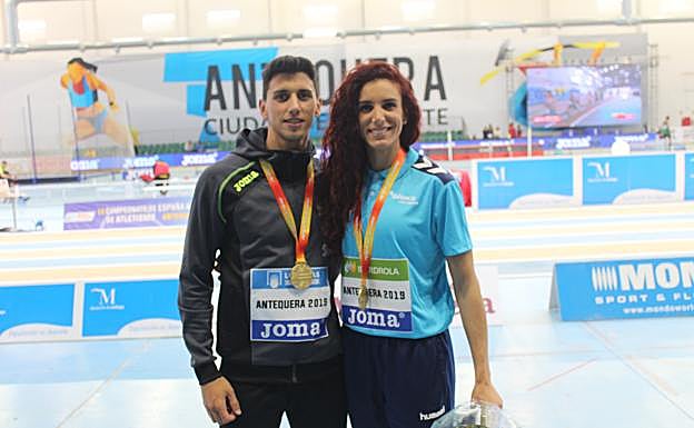 Dos medallas de oro nacionales para una generación de velocistas que sigue hambrienta