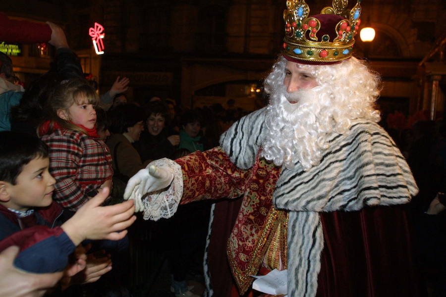 Sáiz Pardo, rey Melchor en la cabalgata de 2002