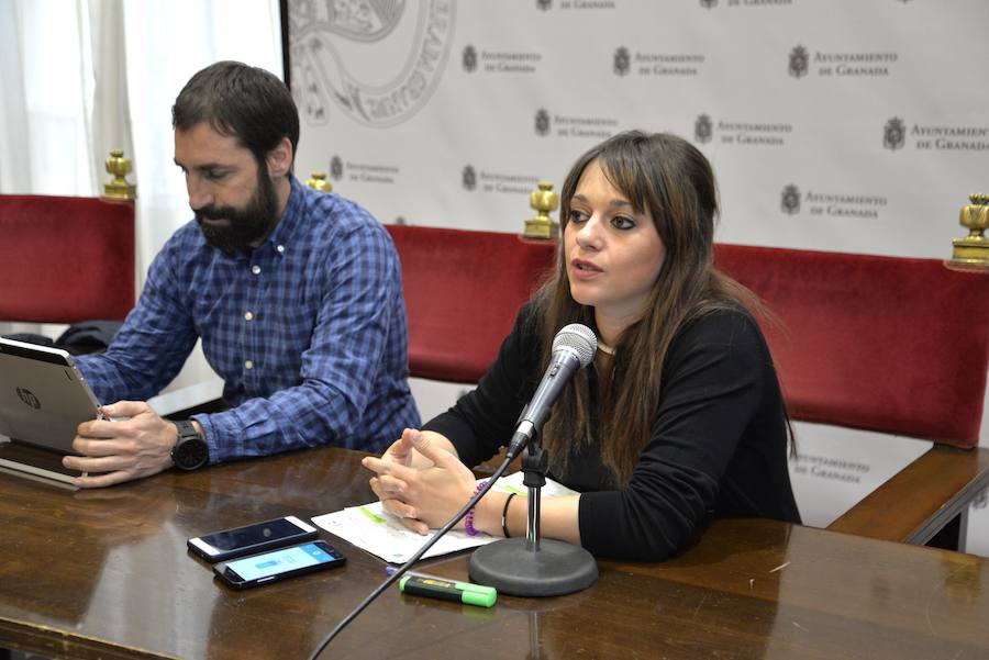 Jemi Sánchez, concejala de Derechos Sociales, explica el proyecto