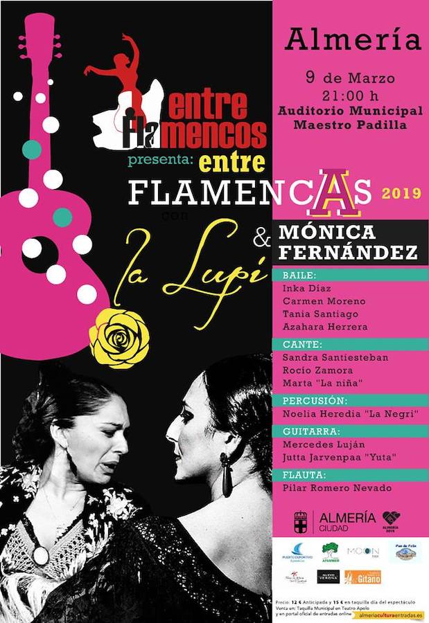 Una docena de flamencas, en un homenaje a la lucha de la mujer