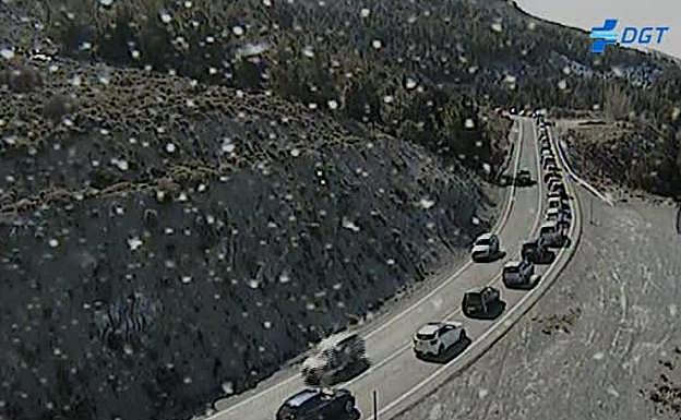 Punto kilométrico 24,9 de la A-395. 