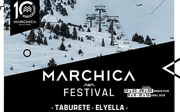Cartel del décimo aniversario de Marchica