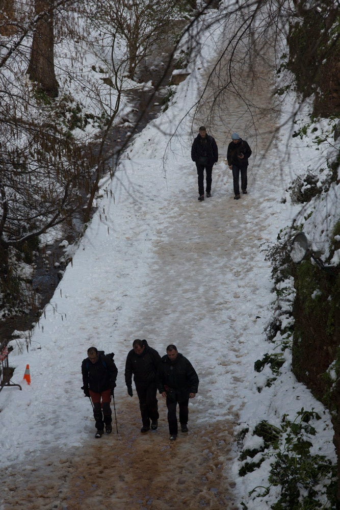 Las nevadas sobre Granada han dejado siempre unas estampas de espectacualr belleza. Recogemos ahora una serie de fotografías de incuestionable valor.