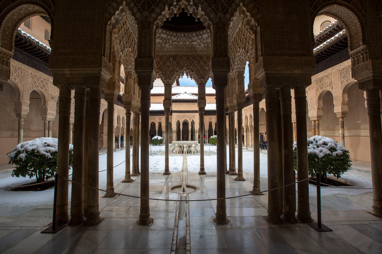 Las nevadas sobre Granada han dejado siempre unas estampas de espectacualr belleza. Recogemos ahora una serie de fotografías de incuestionable valor.