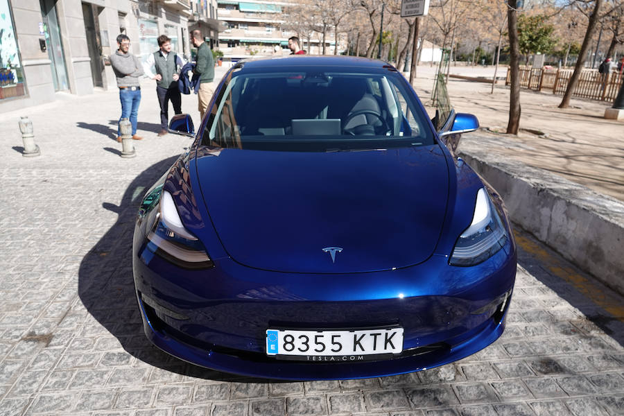 El nuevo modelo de la compañía se ha podido ver por la ciudad y la Circunvalación