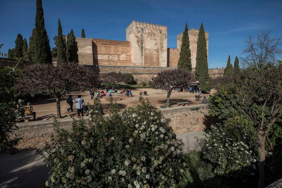 Algunos años el Día de Andalucía se ha celebrado bajo un manto blanco. La nieves este febrero de 2019 se divisa de lejos en Sierra Nevada con un sol de justicia y temepraturas de lo más cálidas para esta época de la año.