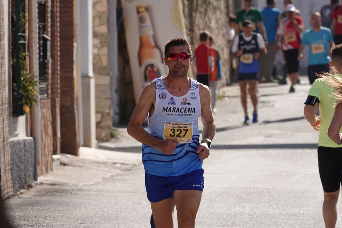 El Valle de Lecrín acoge una modesta carrera con 350 participantes entre corredores absolutos, senderistas y chiquillos