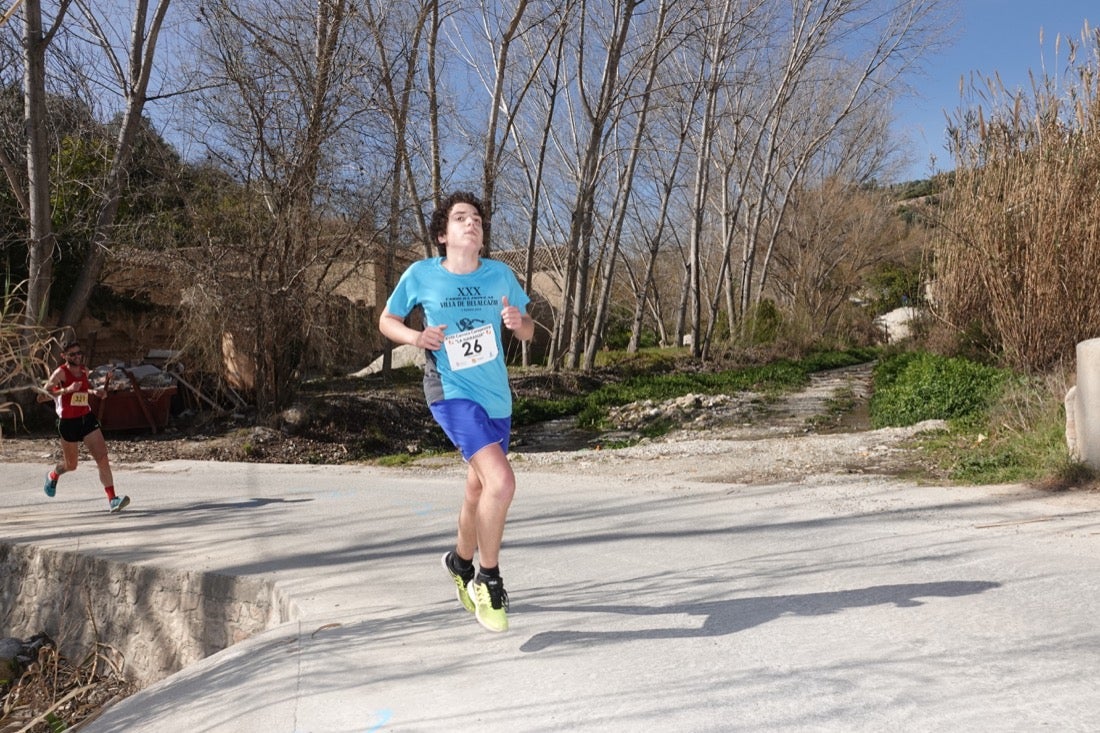 El Valle de Lecrín acoge una modesta carrera con 350 participantes entre corredores absolutos, senderistas y chiquillos
