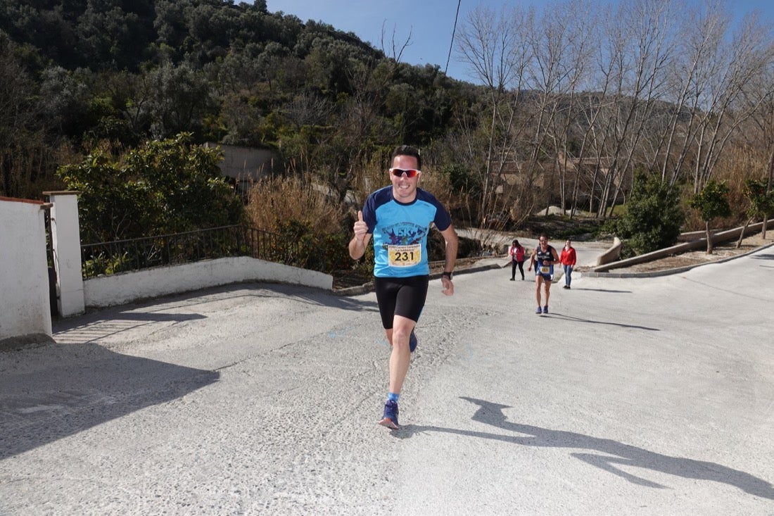 El Valle de Lecrín acoge una modesta carrera con 350 participantes entre corredores absolutos, senderistas y chiquillos