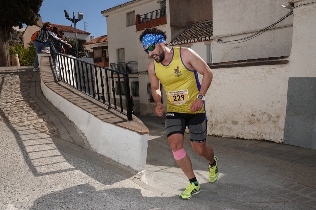 El Valle de Lecrín acoge una modesta carrera con 350 participantes entre corredores absolutos, senderistas y chiquillos