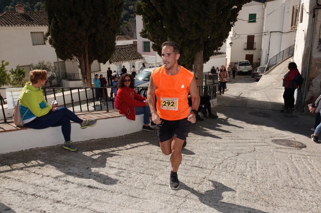 El Valle de Lecrín acoge una modesta carrera con 350 participantes entre corredores absolutos, senderistas y chiquillos