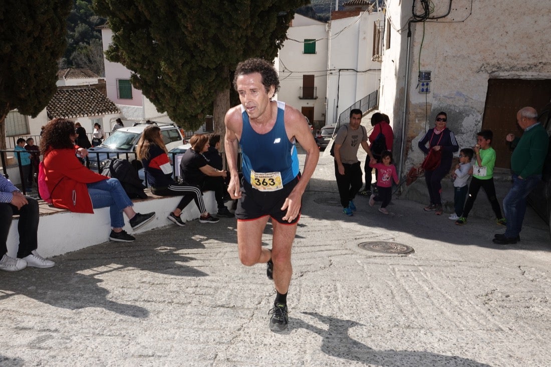 El Valle de Lecrín acoge una modesta carrera con 350 participantes entre corredores absolutos, senderistas y chiquillos