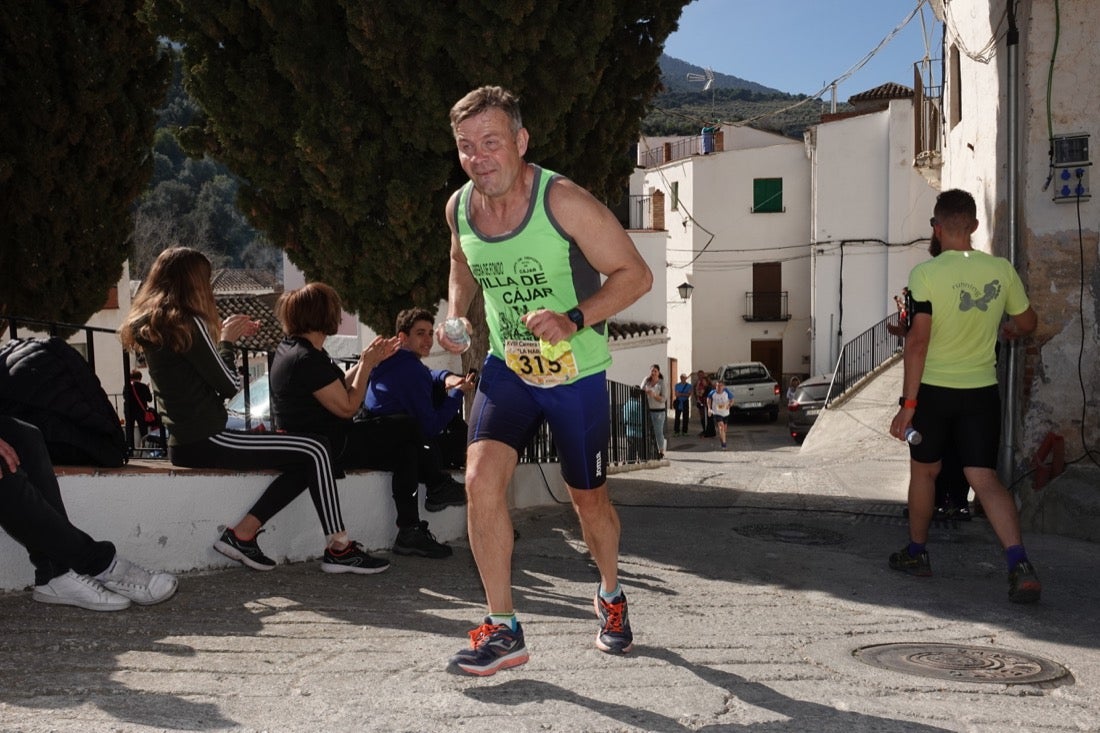 El Valle de Lecrín acoge una modesta carrera con 350 participantes entre corredores absolutos, senderistas y chiquillos