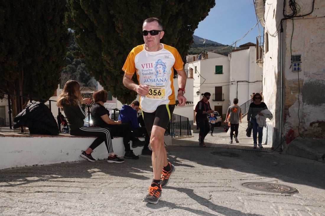 El Valle de Lecrín acoge una modesta carrera con 350 participantes entre corredores absolutos, senderistas y chiquillos