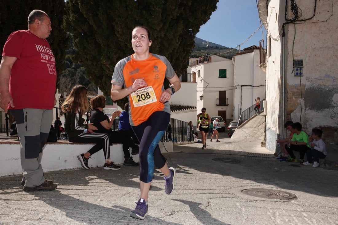 El Valle de Lecrín acoge una modesta carrera con 350 participantes entre corredores absolutos, senderistas y chiquillos