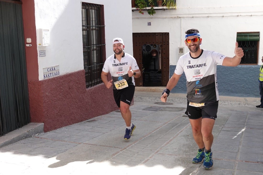 El Valle de Lecrín acoge una modesta carrera con 350 participantes entre corredores absolutos, senderistas y chiquillos