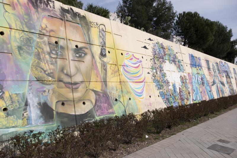 Cordobesa pero residente en Granada durante varios años, su recuerdo sigue vivo en un enorme mural próximo a la Estación de Autobuses