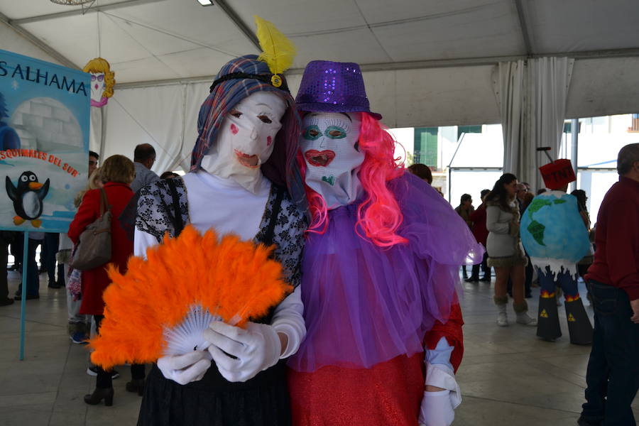 Juani Castillo y Remedios Extremera pregonan el carnaval rural de Alhama que se prolongará con otras tres jornadas