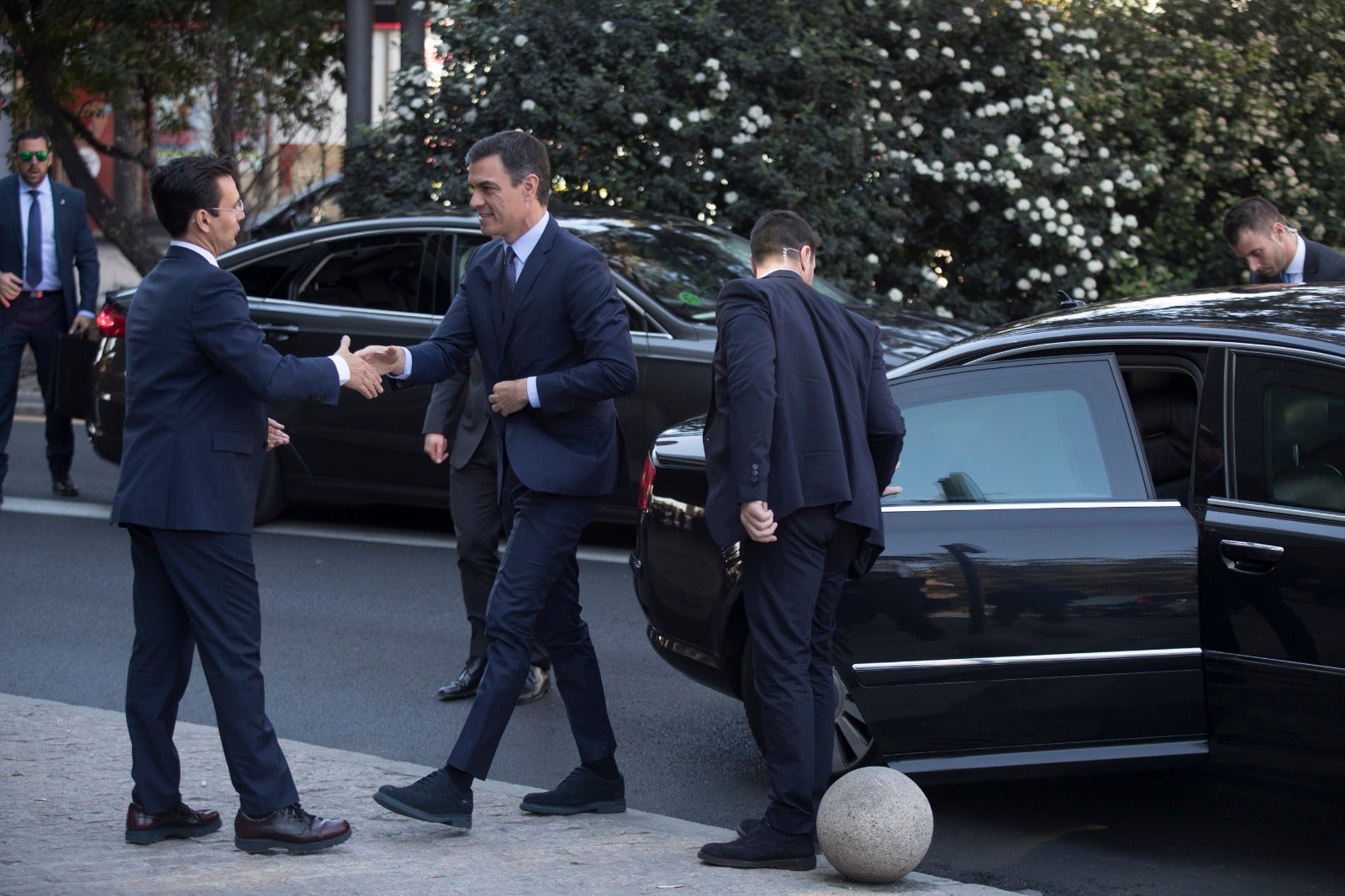 El presidente del Gobierno y el ministro de Ciencia exponen en la ciudad la estrategia nacional de Inteligencia Artificial