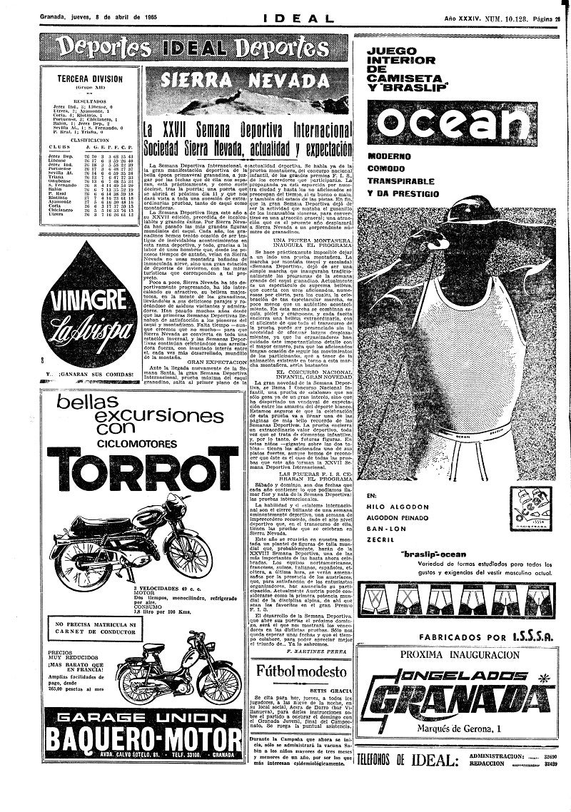 En la red de Mujeres del Zaidín saben bien lo que han luchado para ser indpendientes. «ací para obedecer», cuenta una de ellas, hasta que se rebeló. Las páginas de IDEAL de la década de los años sesenta reflejan en sus publicidades el ambiente de la época y la imagen de la mujer de entonces.