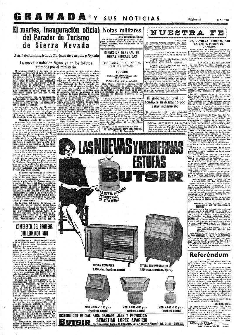 En la red de Mujeres del Zaidín saben bien lo que han luchado para ser indpendientes. «ací para obedecer», cuenta una de ellas, hasta que se rebeló. Las páginas de IDEAL de la década de los años sesenta reflejan en sus publicidades el ambiente de la época y la imagen de la mujer de entonces.