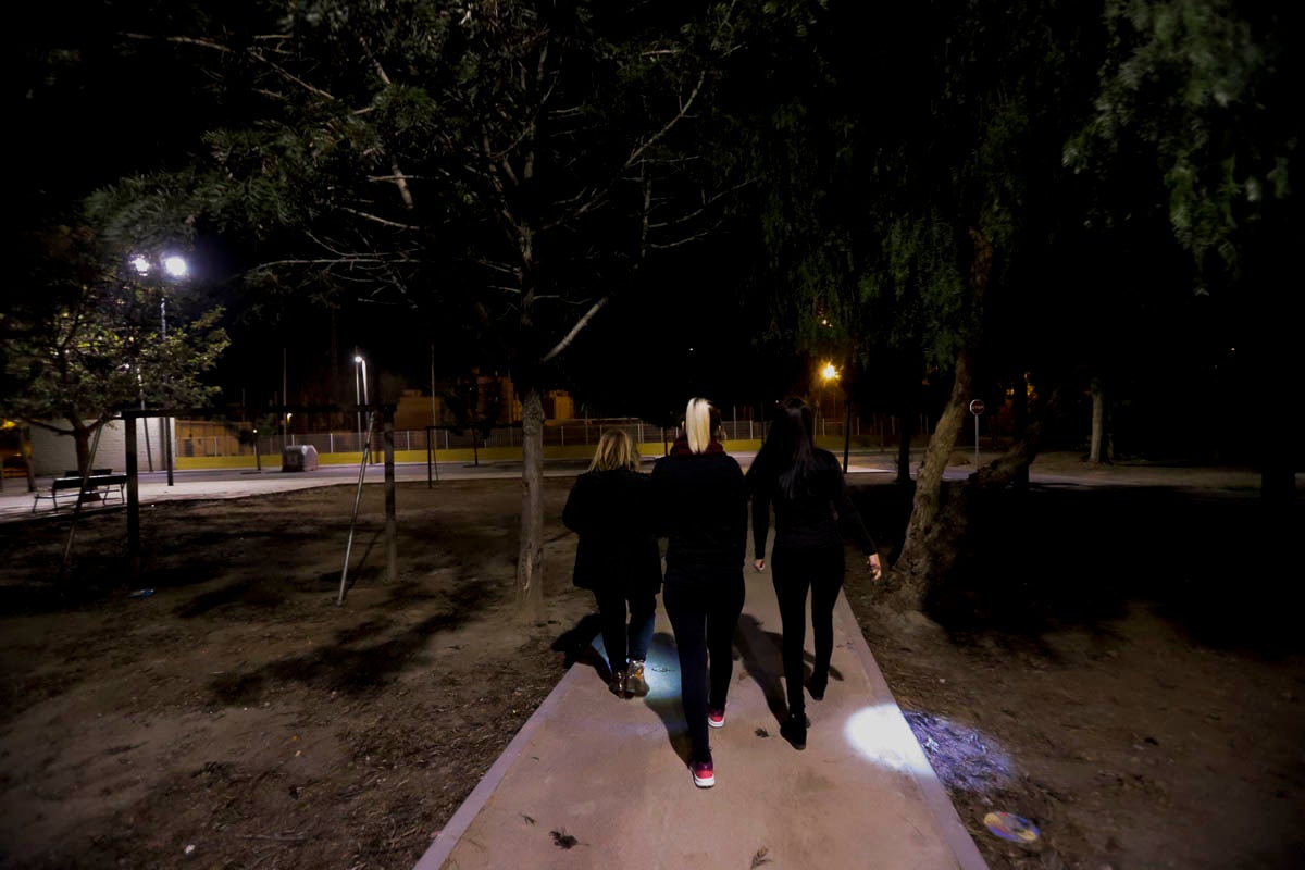 La patrulla vecinal salió este sábado a recorrer las calles de la ciudad en una primera toma de contacto 