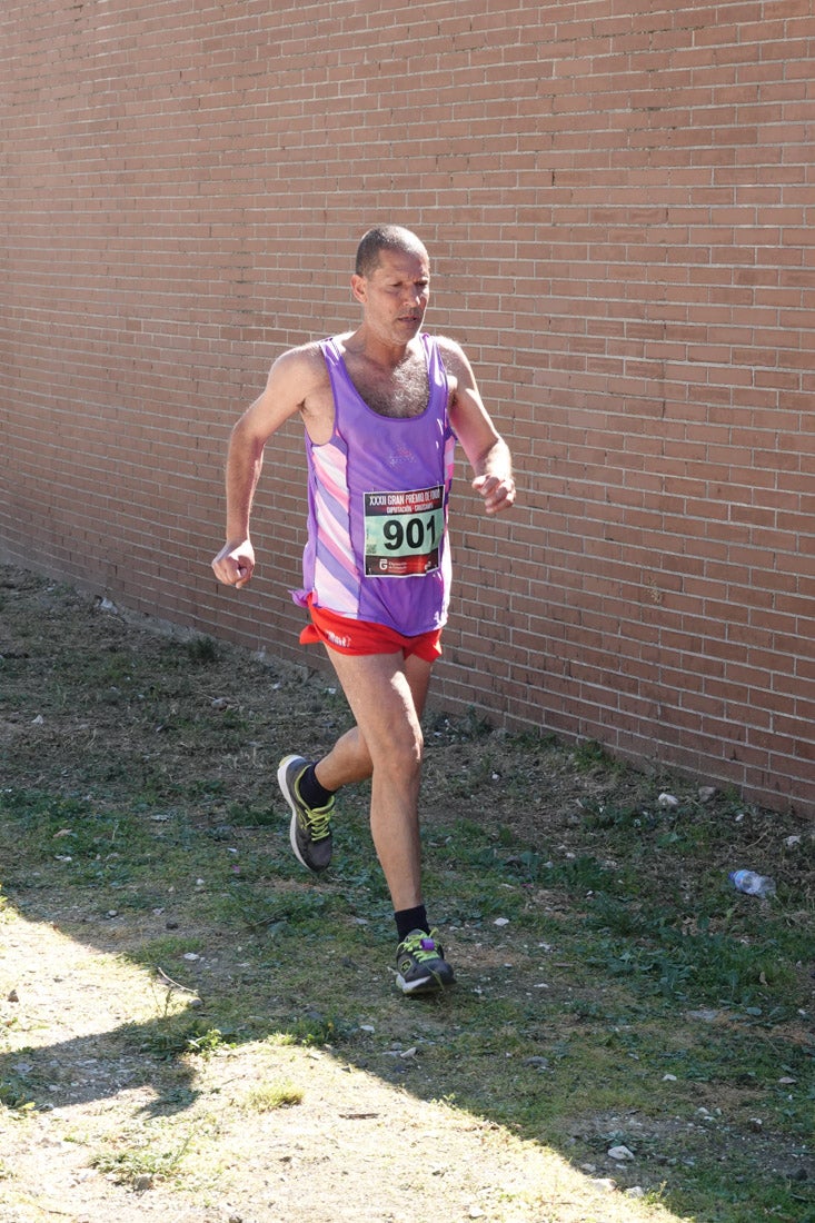 A algunos participantes parece que los 10 kilómetros del reccorido de la prueba de fondo de Loja se les hace leve a tenor de sus sonrisas y buen rollo. Otros en cambio parecen sufrir más o simplemente se concentran para disfrutar de la carrera.