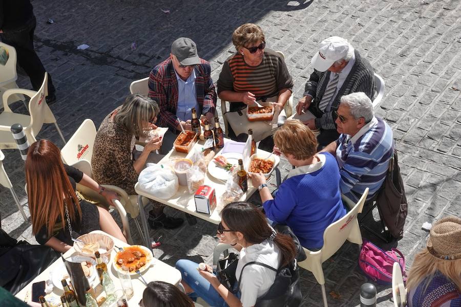 Total en la fiesta de la Asadura de Güéjar Sierra que cumple ya veinticuatro ediciones y se ha convertido en una de las grandes citas de la temporada