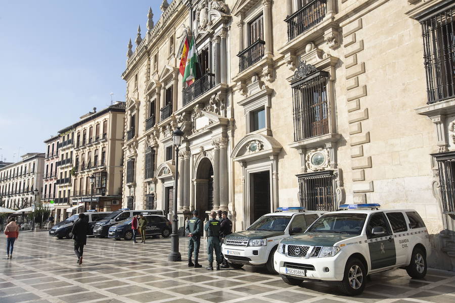 La vista se está celebrando en la Audiencia de Granada. 