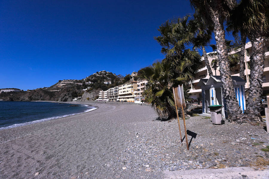 Con más arena que nunca, los municipios adelantan el arreglo del litoral ante un sector turístico que demanda ya servicios todo el año