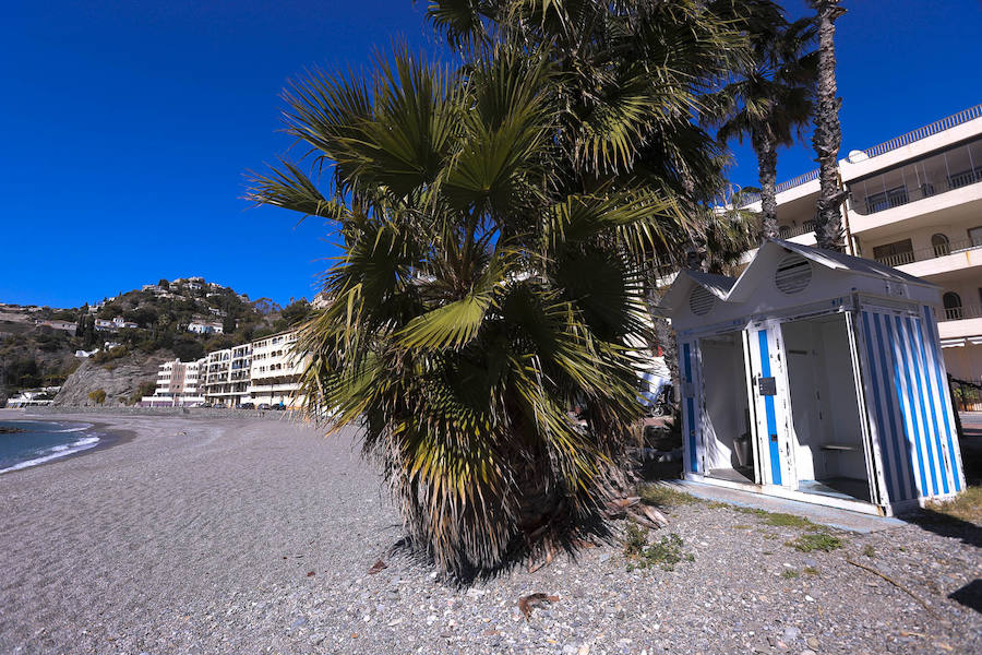 Con más arena que nunca, los municipios adelantan el arreglo del litoral ante un sector turístico que demanda ya servicios todo el año