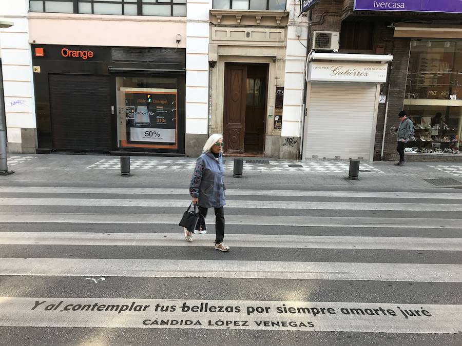 Cándida López Venegas en Recogidas