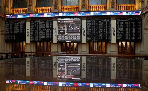 El Ibex-35 rebasa lo 9.300 puntos con el impulso de China y Wall Street