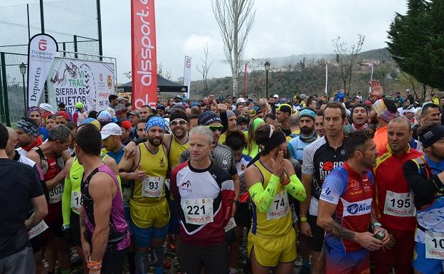 Salida del trail de Huétor Santillán este pasado fin de semana. 