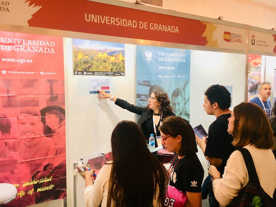 La UGR participa en las Ferias 'Estudiar en España' en Santiago de Chile y Buenos Aires