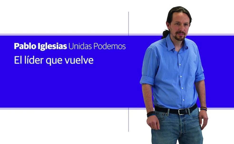 Pablo Iglesias, el líder que vuelve. 