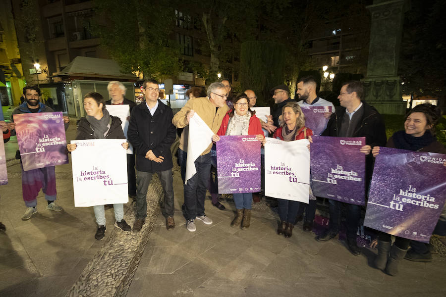 Sin salirse del guión habitual, todas las formaciones escogen la capital como principal punto de partida de sus cabezas de listas por la provincia