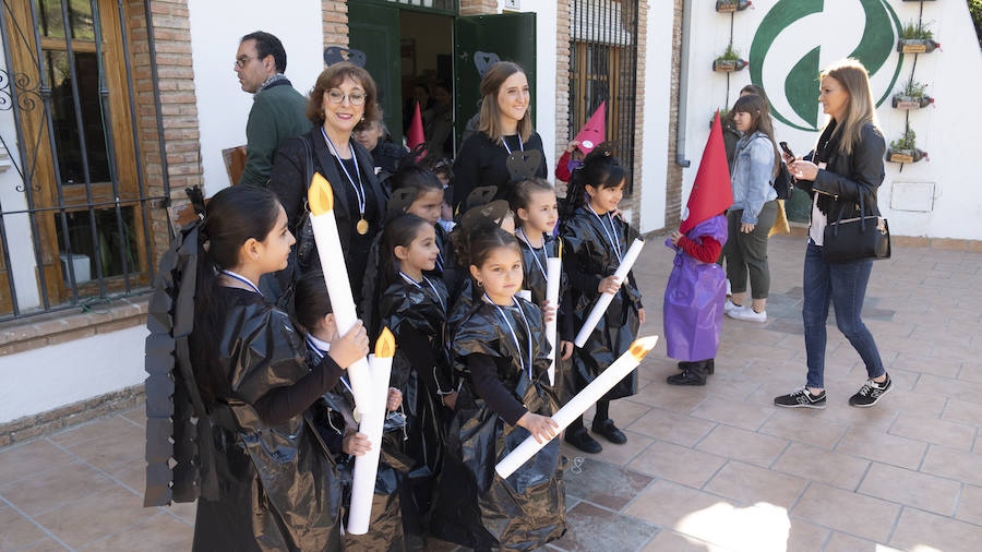 La cita cofrade infantil de este barrio fue muy participativa