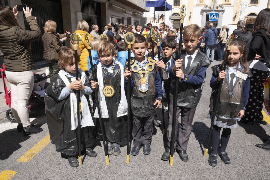 En esta ocasión «hemos estado preparando nosotros todo esto», como decía una chica que iba con su mantilla puesta.