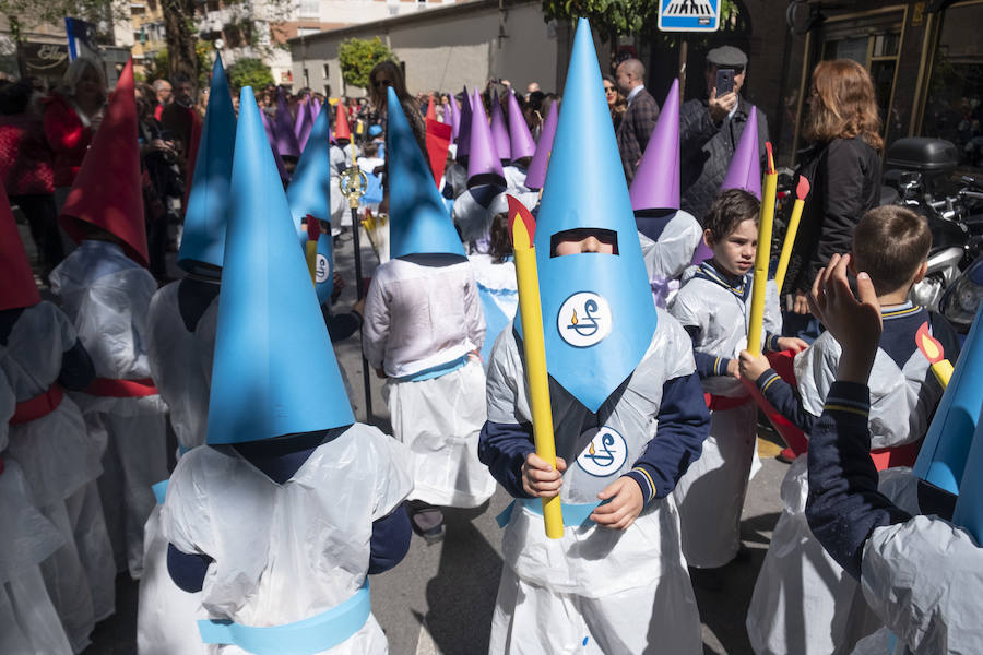 En esta ocasión «hemos estado preparando nosotros todo esto», como decía una chica que iba con su mantilla puesta.