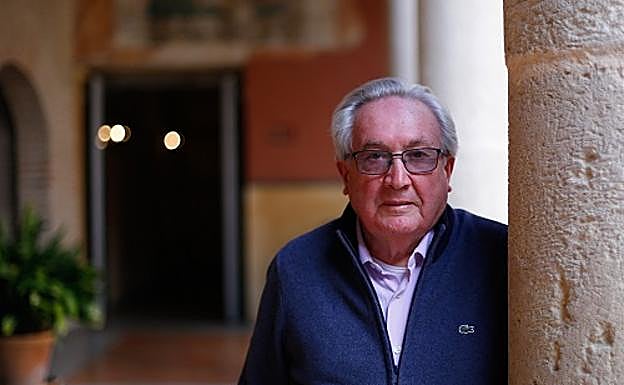 Juan López Martos hoy, durante su encuentro con IDEAL.