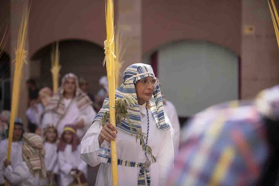 La procesión ha sido la primera en salir en la Semana Santa local