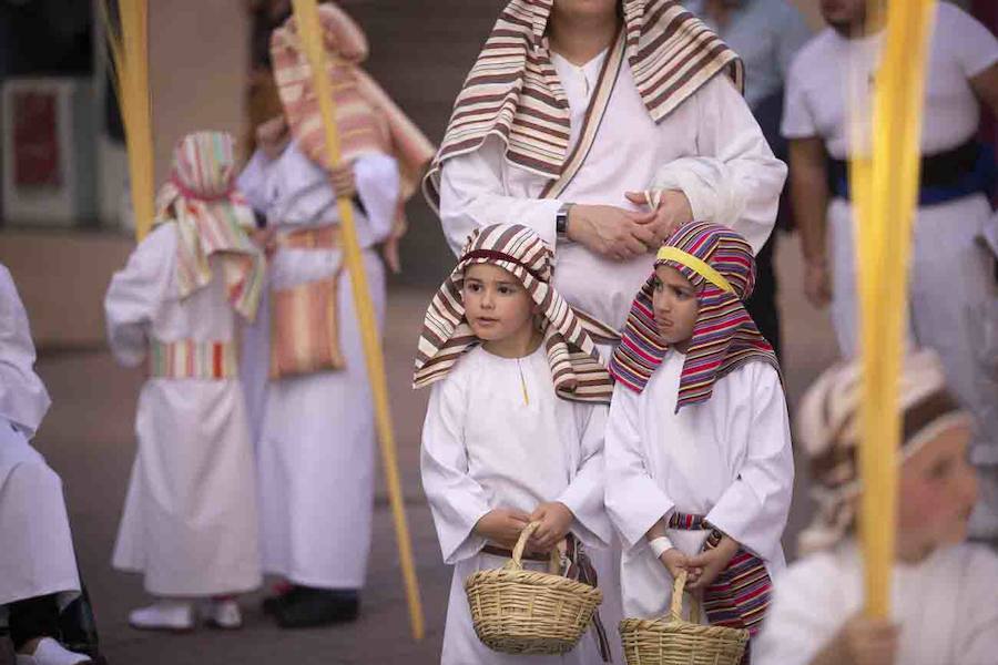 La procesión ha sido la primera en salir en la Semana Santa local